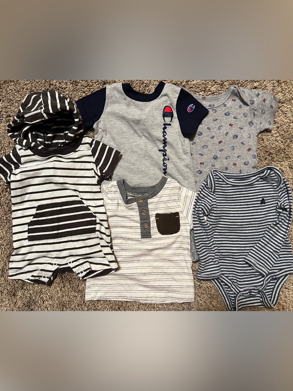 GAP Champion Little Lad Carters Baby Boy Bundle 3/6 months Gap Organic Cotton